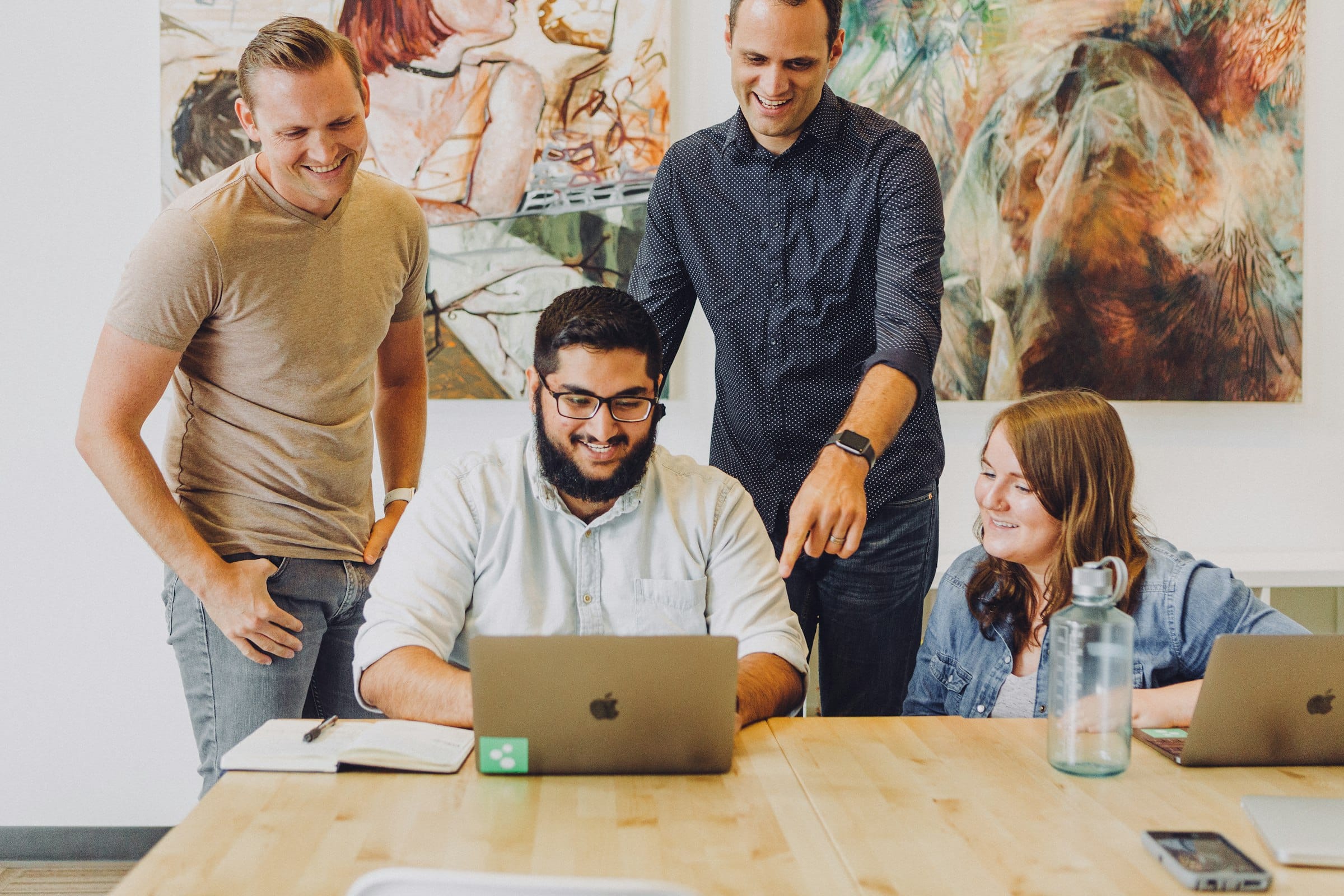 Association marketing team reviewing their website to decide between a redesign and a refresh