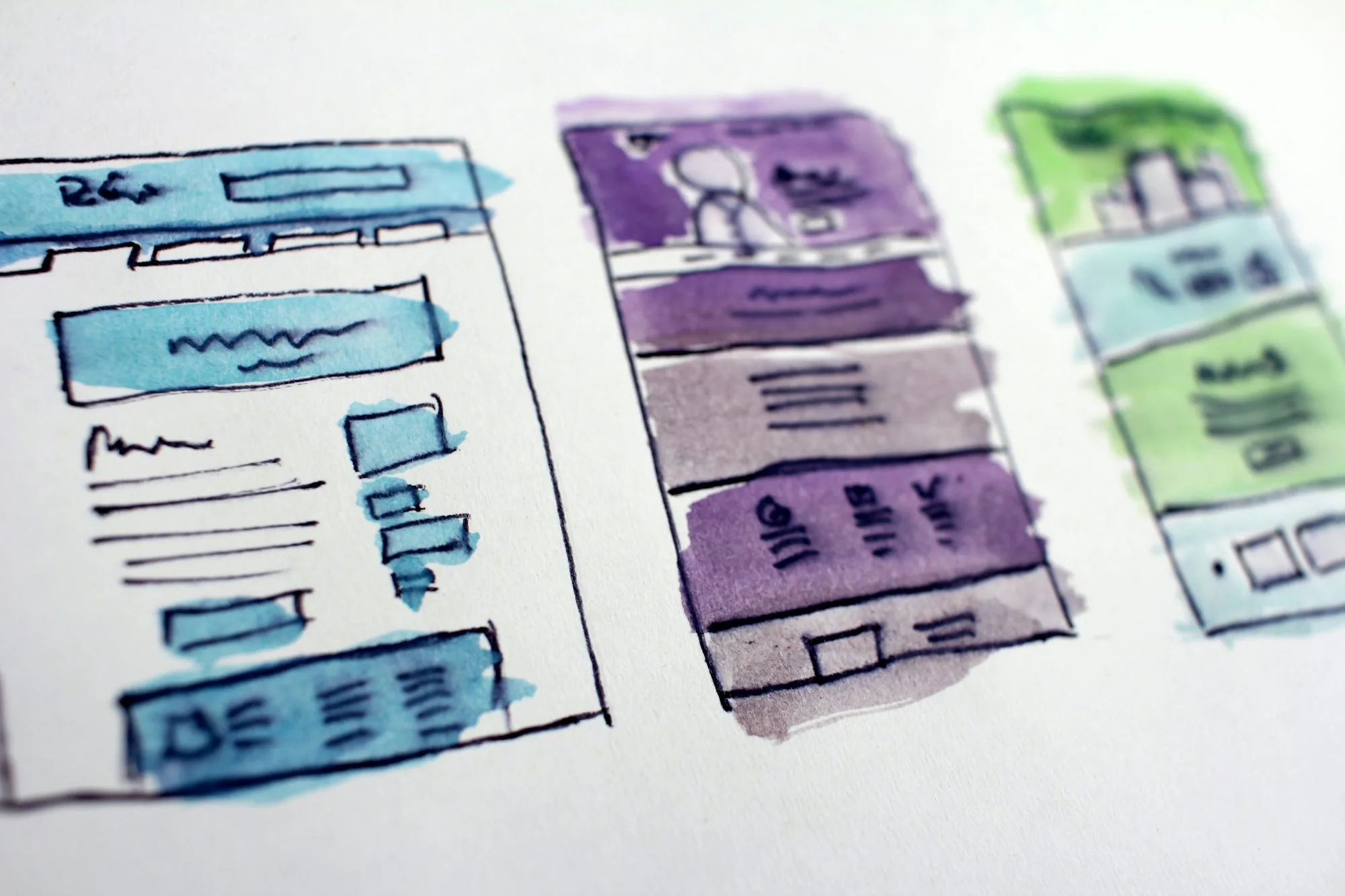 Wireframe planning for member-centered association website navigation